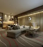 시위에 오리엔탈 호텔 (지난 하이테크) 다수 경기장 주변 호텔