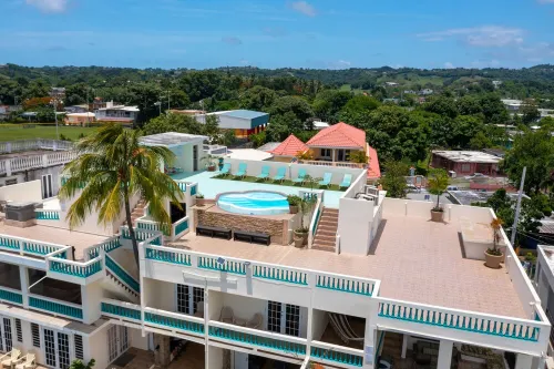 Villa Almarys - Oceanfront - 6 guests - pet friendly - at Stella, Rincón