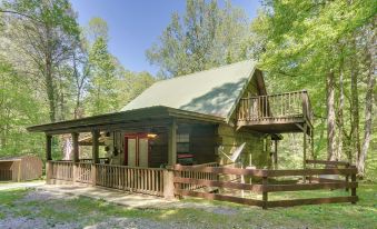 Cozy Tellico Plains Cabin w/ Large Mountain Creek!