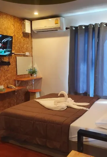 ห้องพักพร้อมห้องน้ำส่วนตัว(เตียงใหญ่)