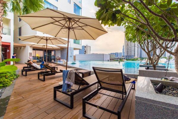 Frame Art Apartment Gateway with Pool, Gym&Sauna_2