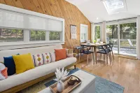 Newly renovated home near beaches with fire pit, AC, electric vehicle charging