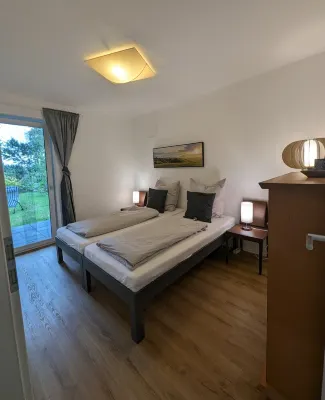 Lesum-auen. Ruhige Ferienwohnung mit Terrasse und Garten