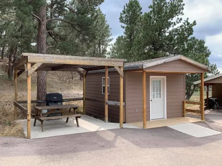 Cozy queen bed cabin with WiFi, fitness room in enchanting Aladdin