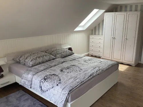 Vacation home Wernesgrün in the Vogtland on the edge of the forest, modern furnishings with sauna