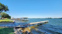 Newly Renovated Lakefront w/ Private Dock, Game Room, Kayak, Paddle Boat - 3성급