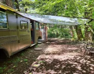 The Wanderbus in Elfendahl forest.