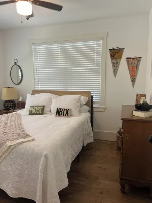 Completely renovated 1930s Cottage on the Guadalupe River. Ideal location!