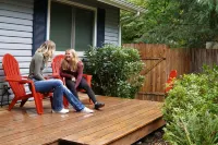Mid-century modern cabin with spacious 2-bedroom, 1-bathroom, private backyard