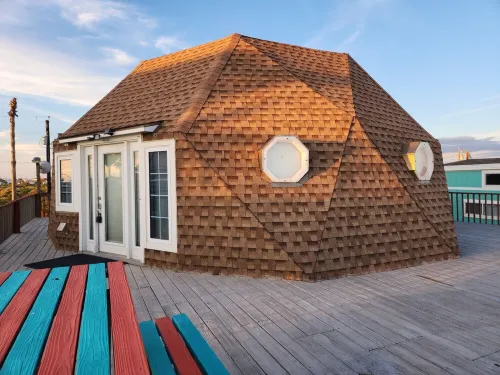 Dome House by the Sea