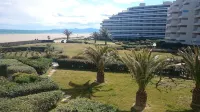 Apartment waterfront luxury building Canet Sud, parking and WIFI access