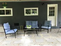 Private Waterfront property with Mountains surrounding the Loft on the Doe River Hotel a Carter County