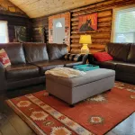THE 1852  LOG HOUSE.