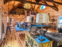 NEW Twin River Cabin - 3 Bedroom Lodge Cabin - Views Soquee River Hotele w: Demorest