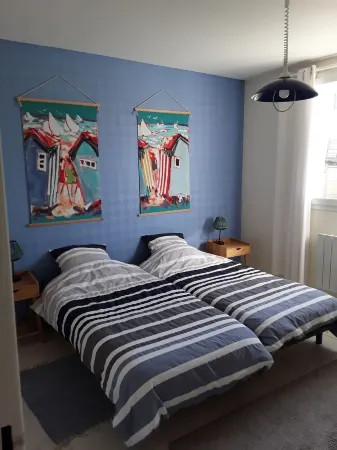 Location Maison Plein Pied 6 Personnes 800 ml de la Plage et du Port a Pied Отели рядом с достопримечательностью «Chapelle Notre-Dame-De-Rocamadour»