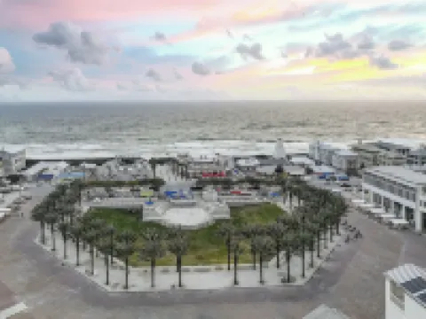 Beach and Gulf Views from the Center of Seaside! 2 Bedroom Condo by RedAwning
