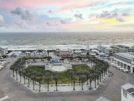 Beach and Gulf Views from the Center of Seaside! 2 Bedroom Condo by RedAwning