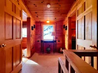 Spacious Living Room and Private Dock - Stunning Lakefront Retreat