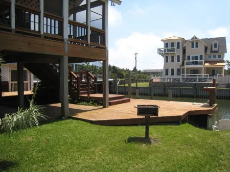 Artistic Canal Front Home with Lookout Deck - Stunning Tranquil Retreat