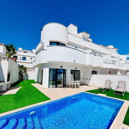 Villa in Finestrat privézwembad, Zee- en Bergzicht