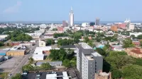 Come stay at our Horizon Hideaway. A modern downtown studio.