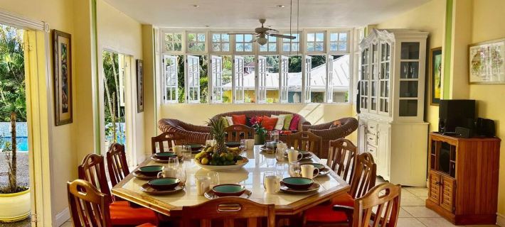 Luxury 5-Bed Villa in Tobago the Big Yellow House Hotels in Tobago