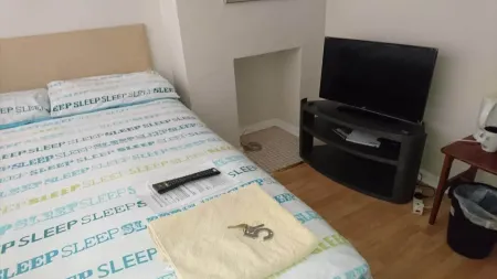 Family Room Sleeps 3 with 1 Double and 1 Single Bed Ground Floor Private Shower