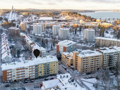 Bright & Spacious Studio in Lahti Center