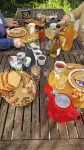 Les Jardins de Nanine - breakfast