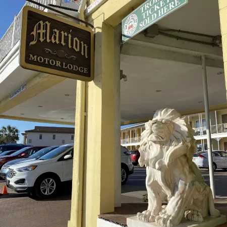 Historic Waterfront Marion Motor Lodge in Downtown St Augustine