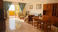 An oasis with a double panoramic view over the ocean and the mountain El Teide 1