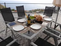 Modern holiday home with breathtaking sea views, spacious terrace