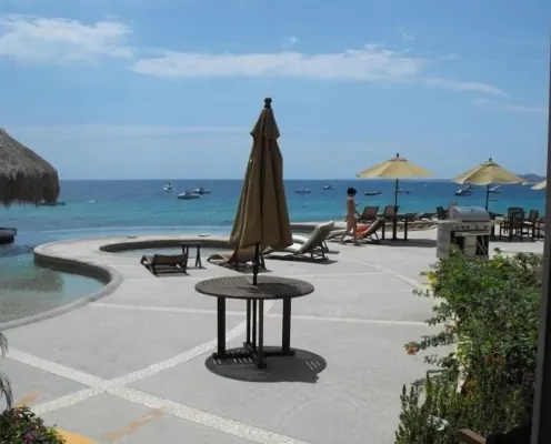 Villas de Cortez, Beachfront, Poolside, ,  1 Br Condo, 24 Pickleball Courts