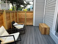 The heart Cambridge/Boston Studio private yard free permit  parking 1#