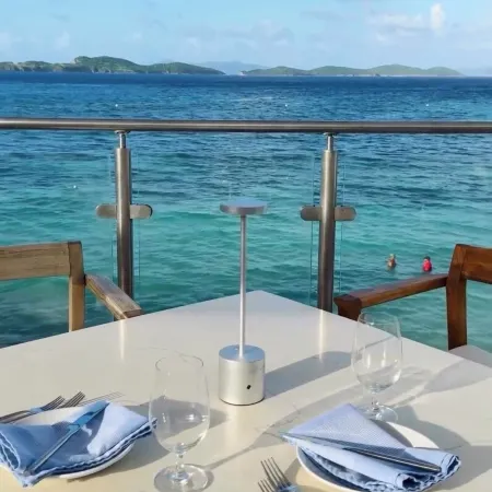 Island time on Sapphire Beach- Paradise!