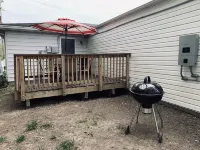 3 Bedroom house, sleeps 12, with out traffic 2 Miles from Ocean City Boardwalk.