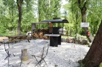 Camping de Graniers - Bergblick