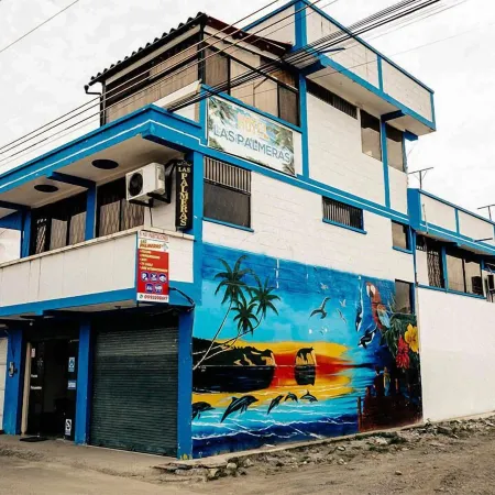Hotel Las Palmeras Отели в г. Тонсупа