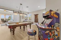 Heated Pool and Game Room - Exquisite Waterfront Escape