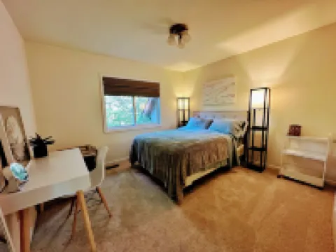 Mid-Century Modern Lake House – Gorgeous Fall Views, Fire Pit, Sauna, 4Br