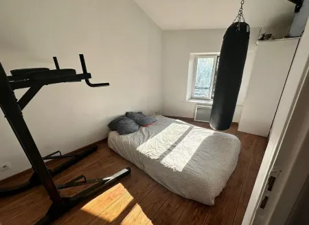 Bel Appartement Spacieux Proche Gare-site Formation Perolliere Ouest Lyonnais Отели в г. Сен-Бель