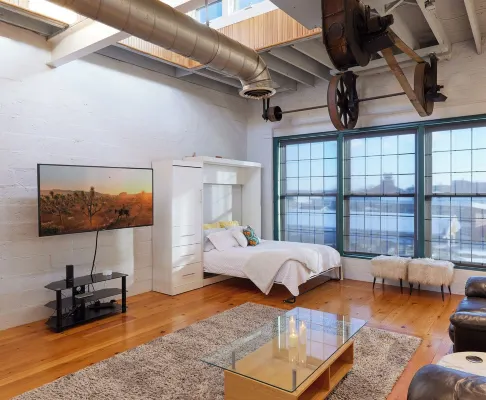Luxury Loft in the Rochester Public Market!