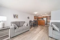 Entire unit to yourself.  Internet and Netflix, full kitchen, linens and towels.