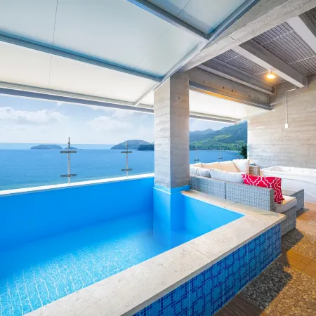 Geoje Island Paraiso Kids & Pool Villa Spa Pension Отели рядом с достопримечательностью «Тематический бамбуковый парк «Мэнджонджук»»