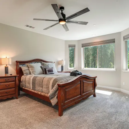 Game Room + Pool Access: Spacious Cabin in Arnold