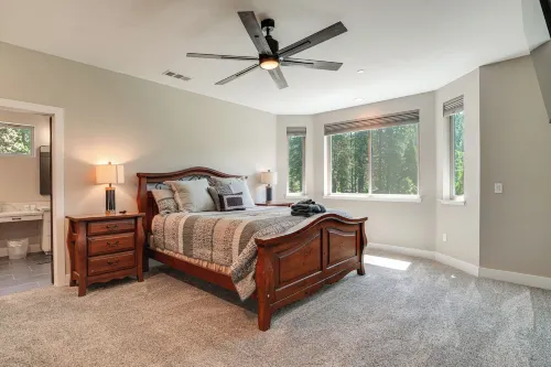 Game Room + Pool Access: Spacious Cabin in Arnold - Boutique