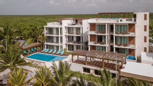 Aquastar Unique Hotel & Apartments Mahahual - Balcony
