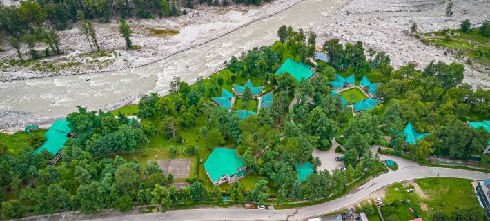 Span Resort & Spa, Manali - A Luxury Riverside Resort - 20 Mins Drive from Mall Road Hôtels à&nbsp;: District de Kullu