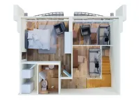 Capitalia | Santa Fe Duplex w/ Gym & City View - Mountain view
