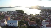 Apartment for Four Persons with Sea View in Trogir Near the Beach